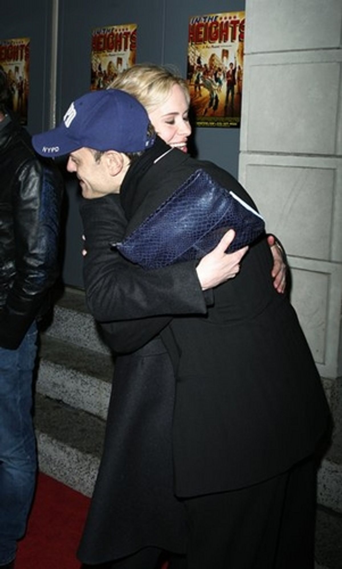 Sarah Paulson and David Hyde Pierce at 