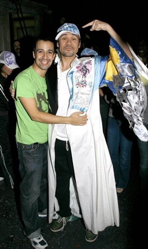 Lin-Manuel Miranda and Michael Balderrama Photo