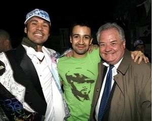 Michael Balderrama, Lin-Manuel Miranda and Photo