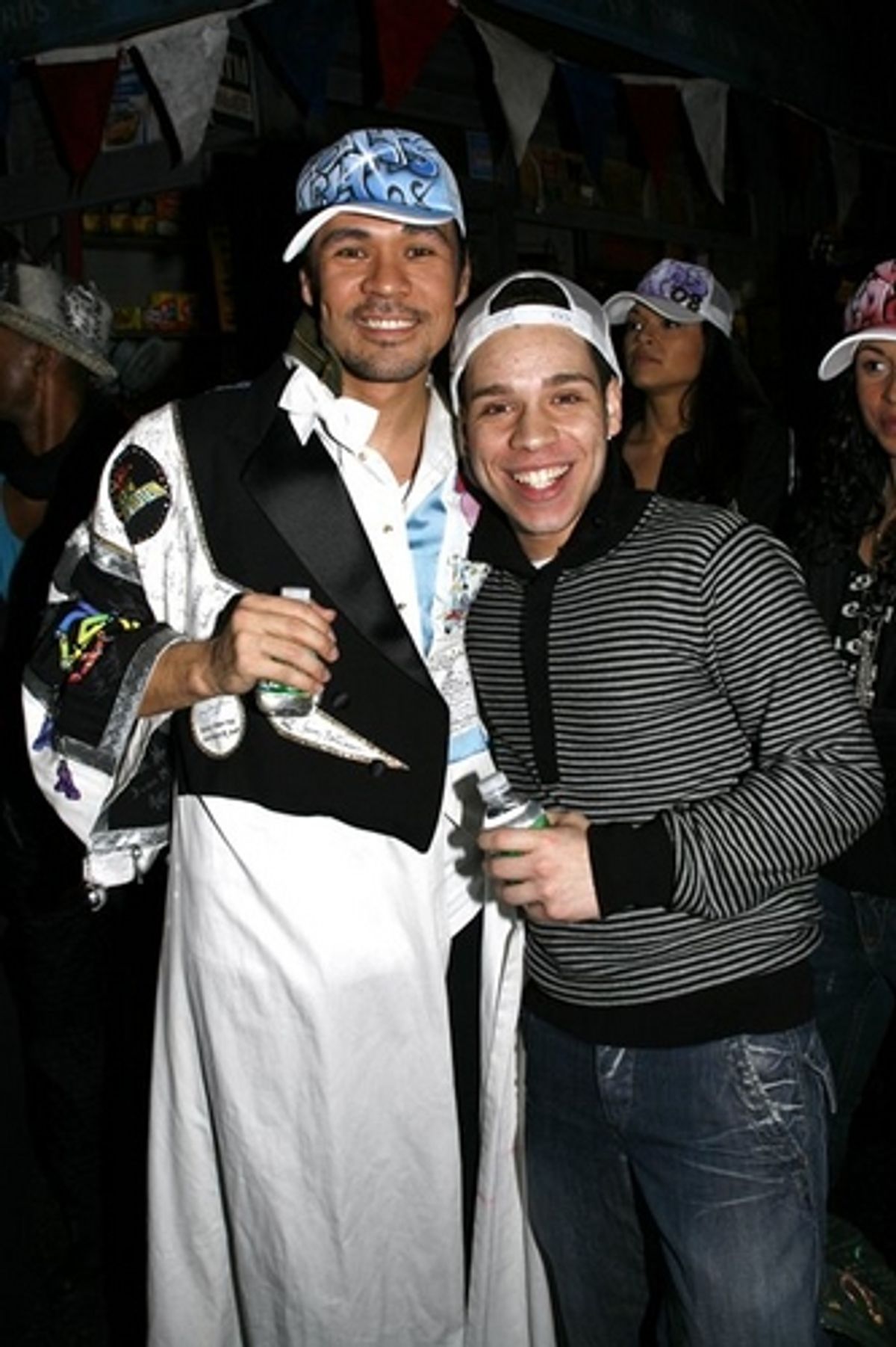 Michael Balderrama and Robin de Jesus at 