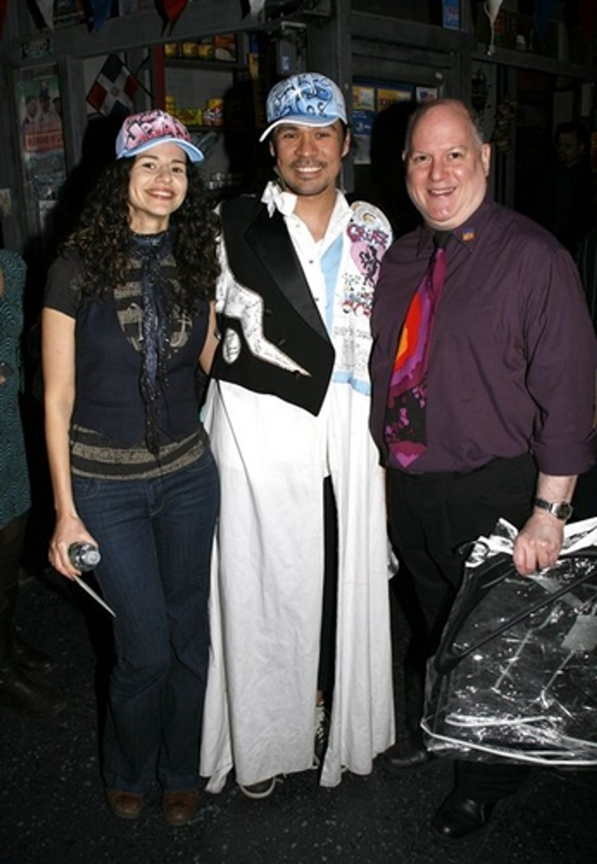 Mandy Gonzalez, Michael Balderrama and David Westphal at 