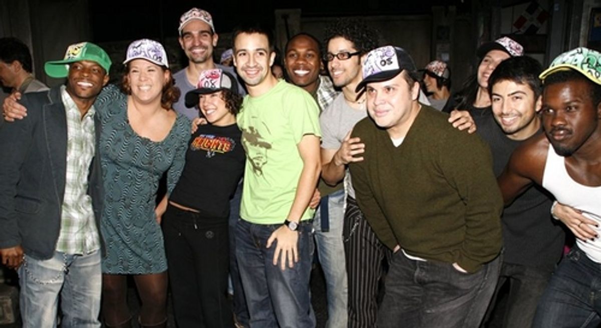 Lin-Manuel Miranda and Cast at 