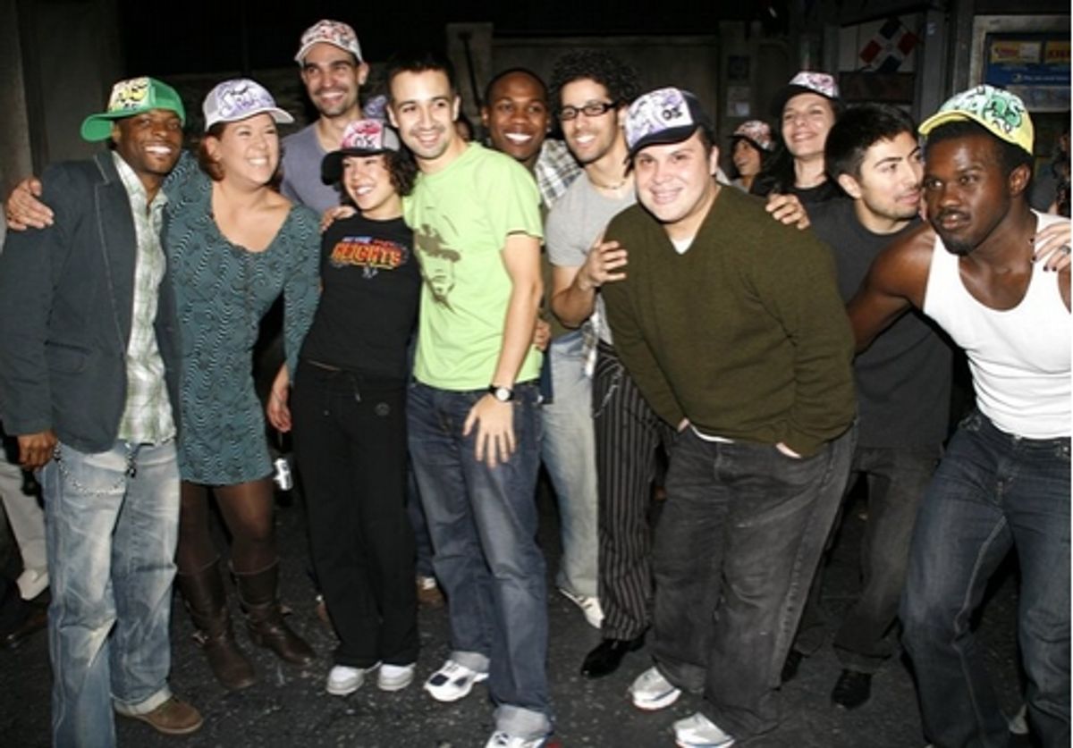 Lin-Manuel Miranda and Cast at 