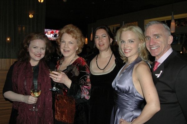 Charlotte Booker, Beth Fowler, Karen Carpenter, Kelly Sullivan and Mark S. Hoebee Photo