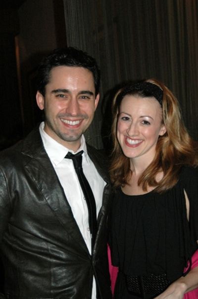 John Lloyd Young and Kate Wetherhead Photo
