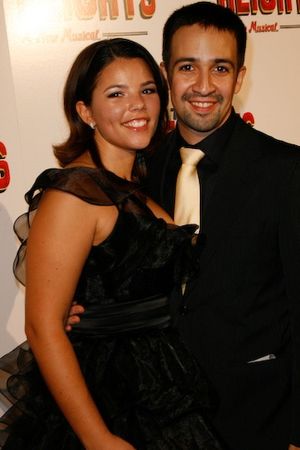 Lin-Manuel Miranda and girlfriend Vanessa Photo