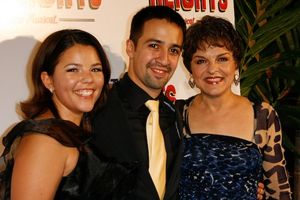 Lin-Manuel Miranda, Vanessa, and Priscilla Lopez @ BroadwayWorld Lin-Manuel Miranda, Vanessa, and Priscilla Lopez Photo
