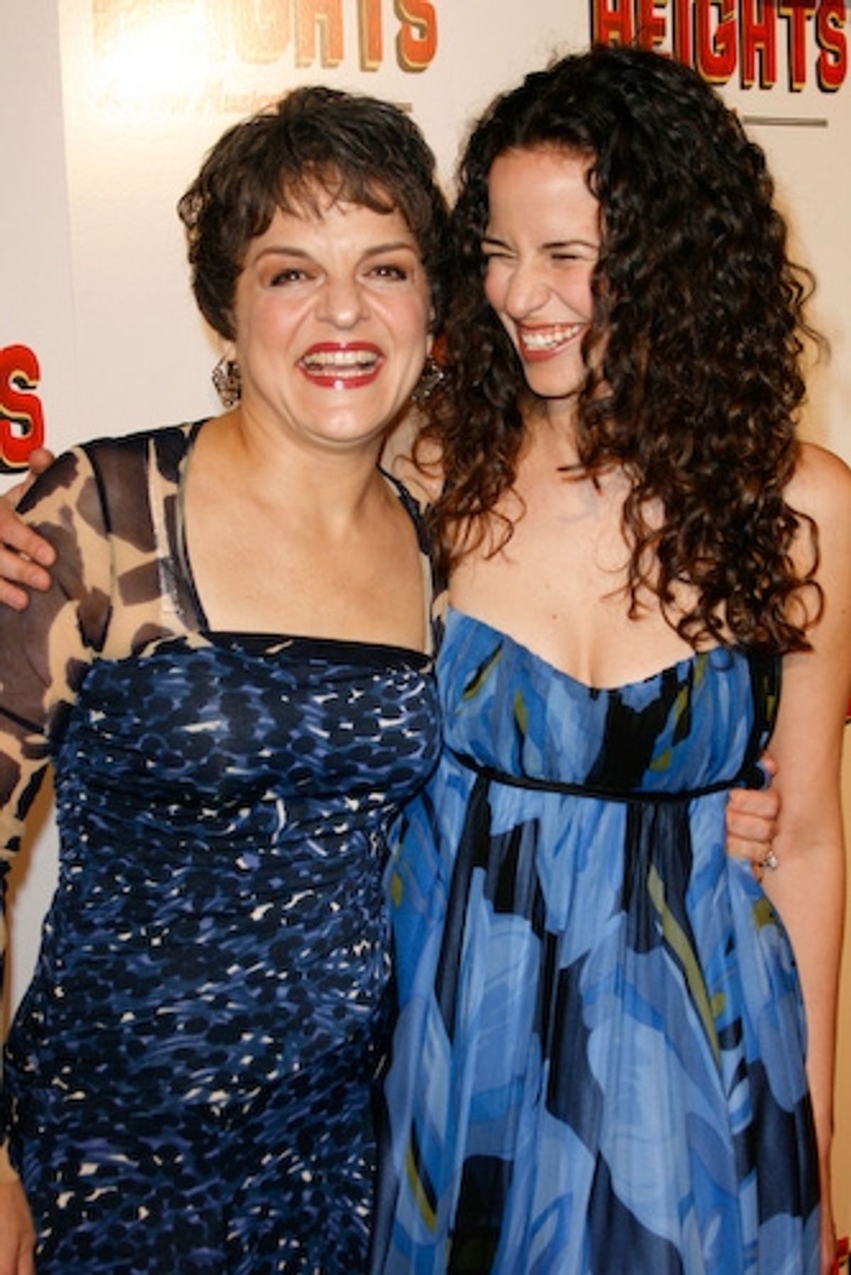 Priscilla Lopez and Mandy Gonzalez at 
