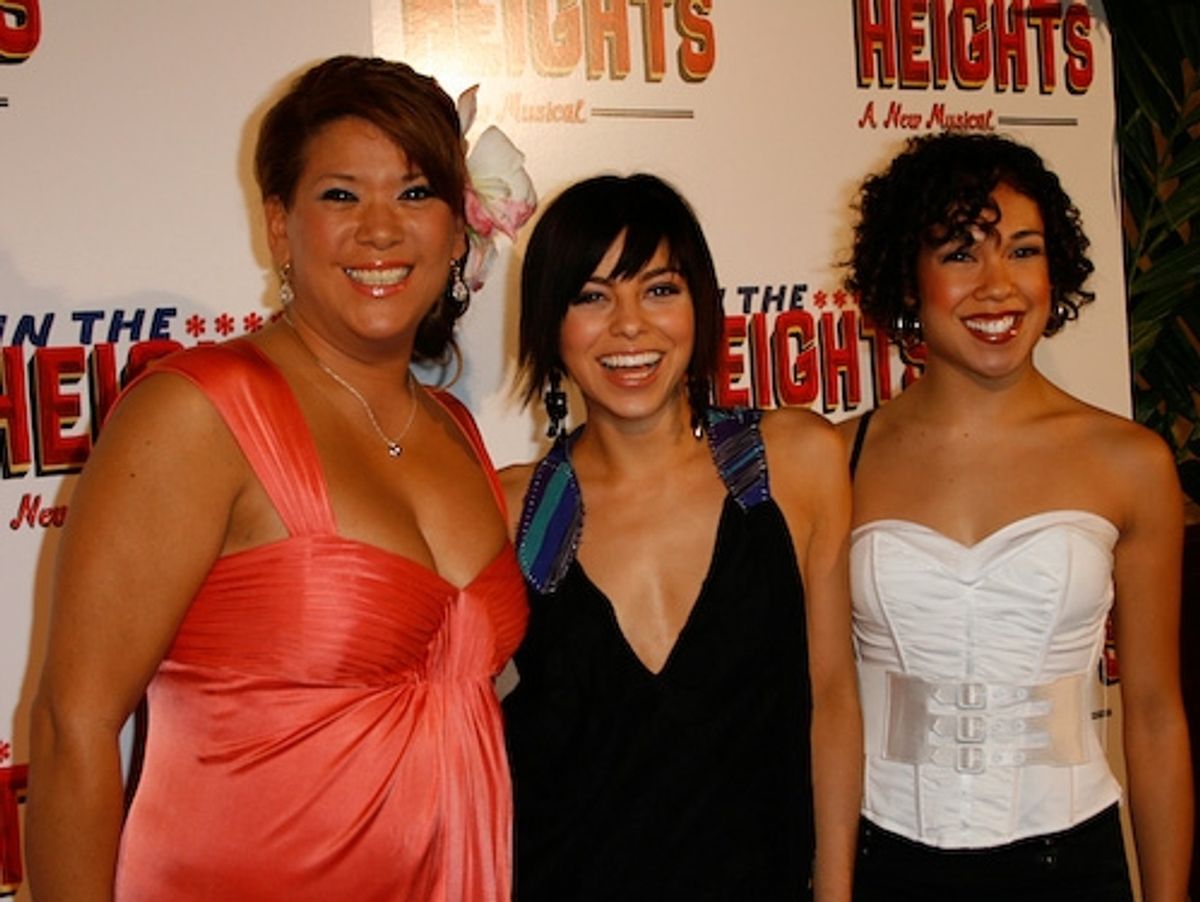 Doreen Montalvo, Krysta Rodriguez, and Rosie Lani Fiedelman at 