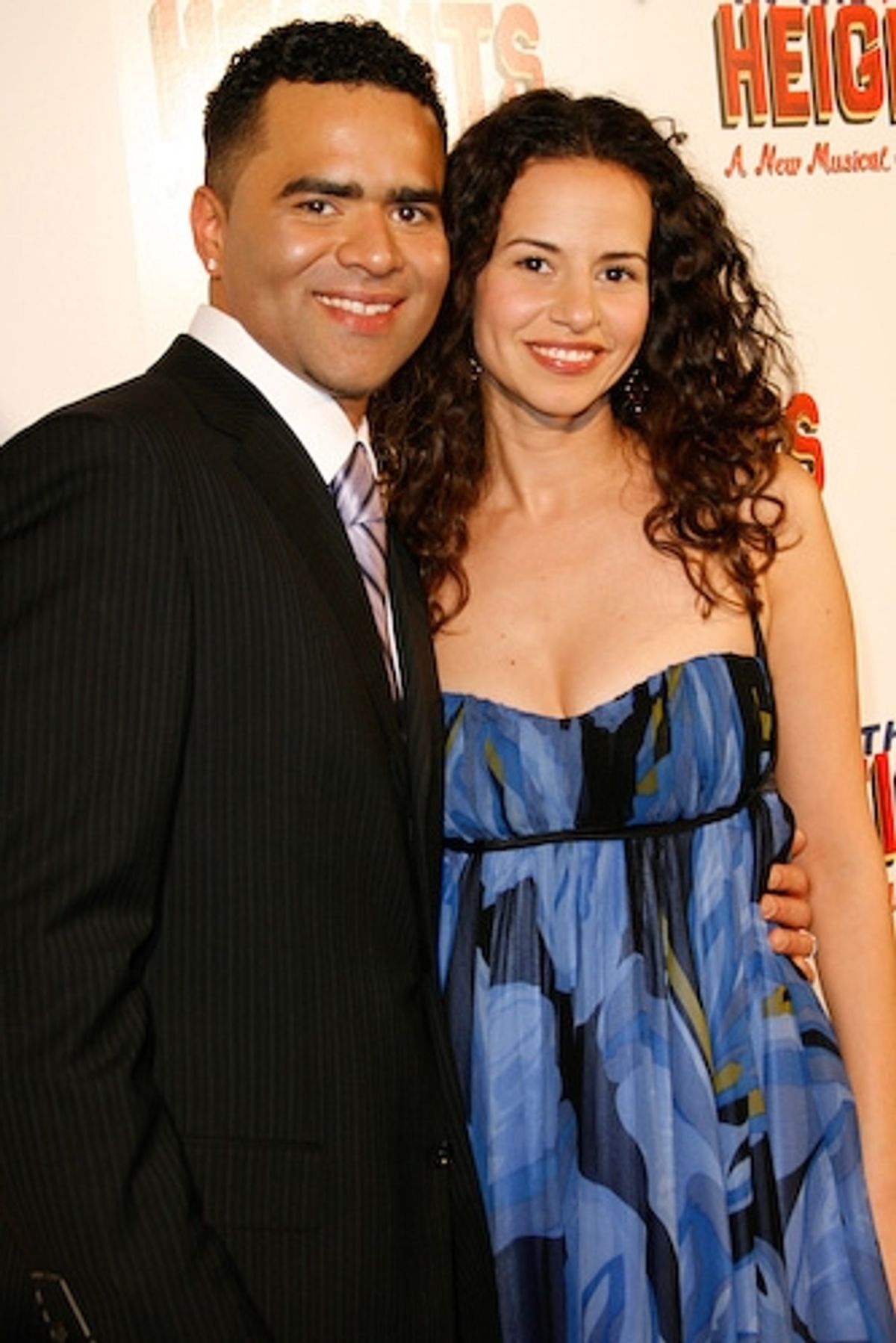 Christopher Jackson and Mandy Gonzalez at 
