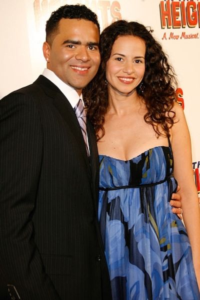 Christopher Jackson and Mandy Gonzalez Photo