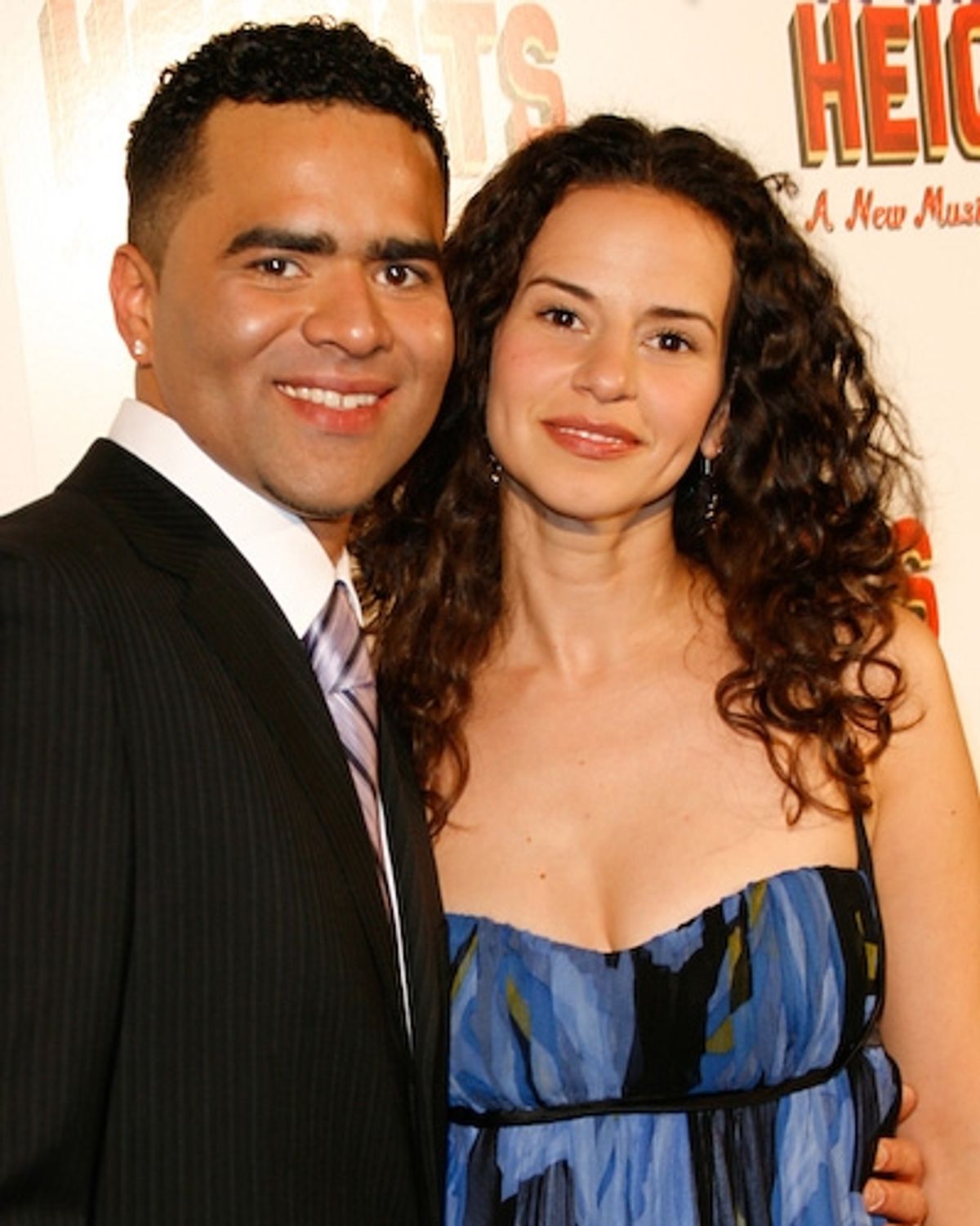 Christopher Jackson and Mandy Gonzalez at 