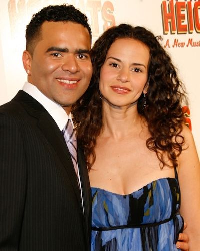 Christopher Jackson and Mandy Gonzalez Photo
