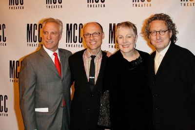 Robert LuPone,William Cantler, Lynn Redgrave, and Bernard Telsey Photo