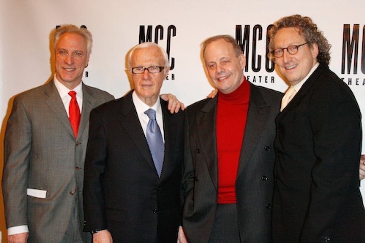 Robert LuPone,Jerry Frankel, Jeffery Richards, Bernard Telsey at MCC Theater's Annual Gala 'Miscast'