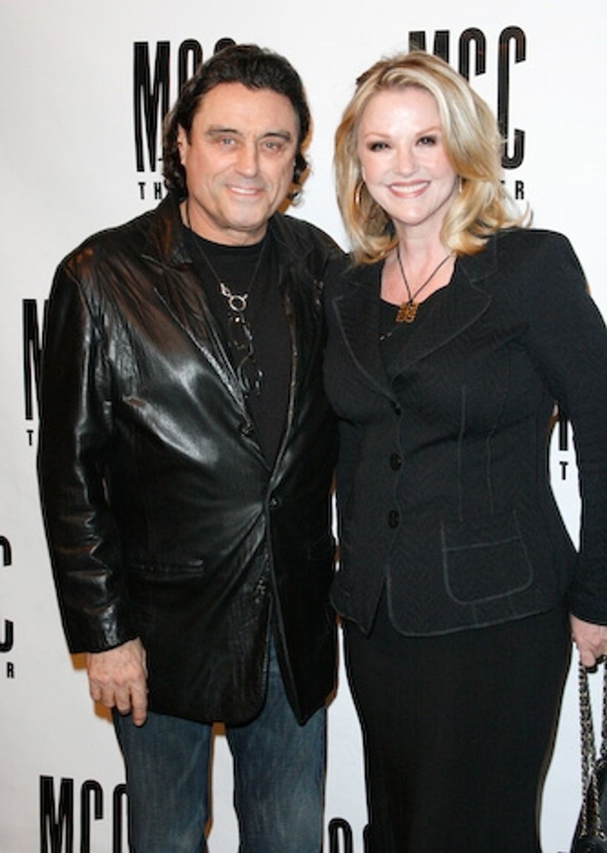 Ian McShane and Gwen McShane at 