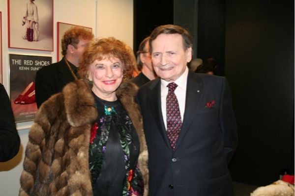 Marian Javits and Byron Janis Photo