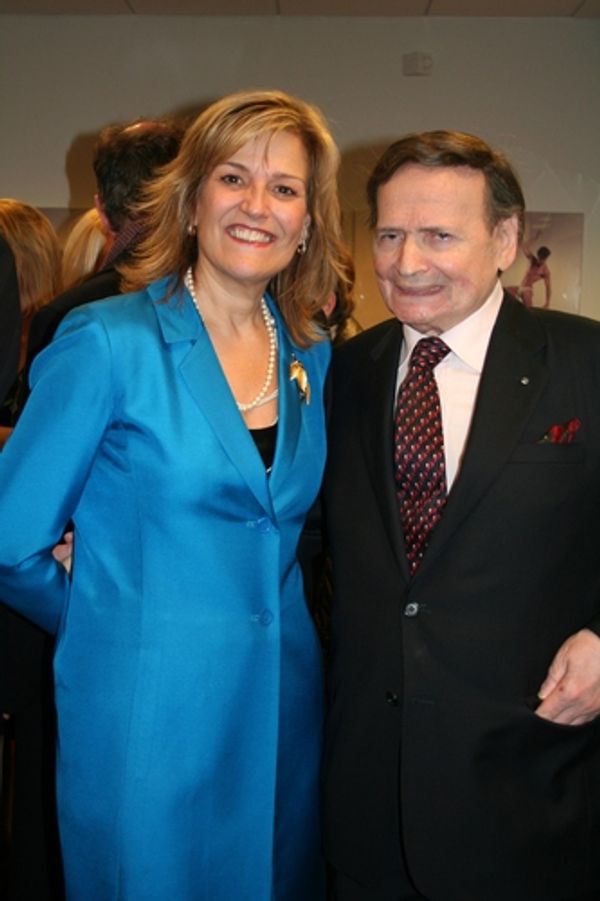 Karen Mason and Byron Janis Photo