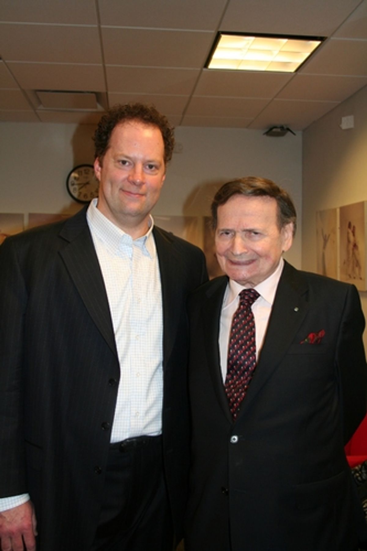 Shuler Hensley and Byron Janis at 