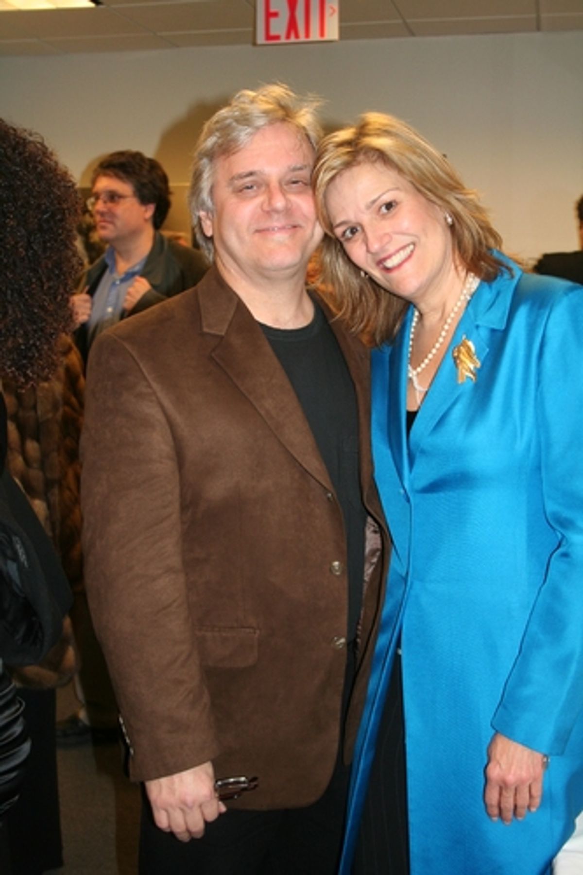 Paul Rolnick and Karen Mason at 