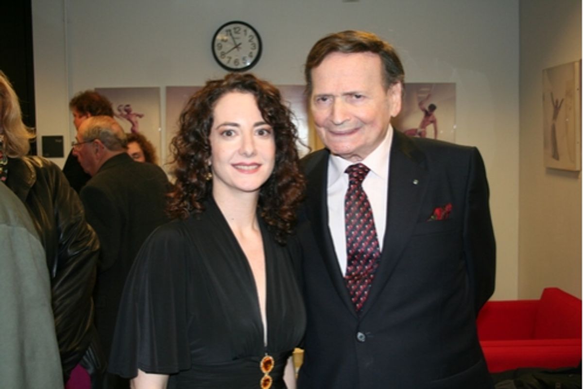 Joanne Lessner and Byron Janis at 