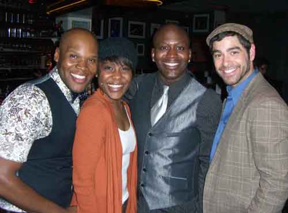 Michael James Scott, Tracee Beazer, Tituss Burgess & Daniel Torres at 