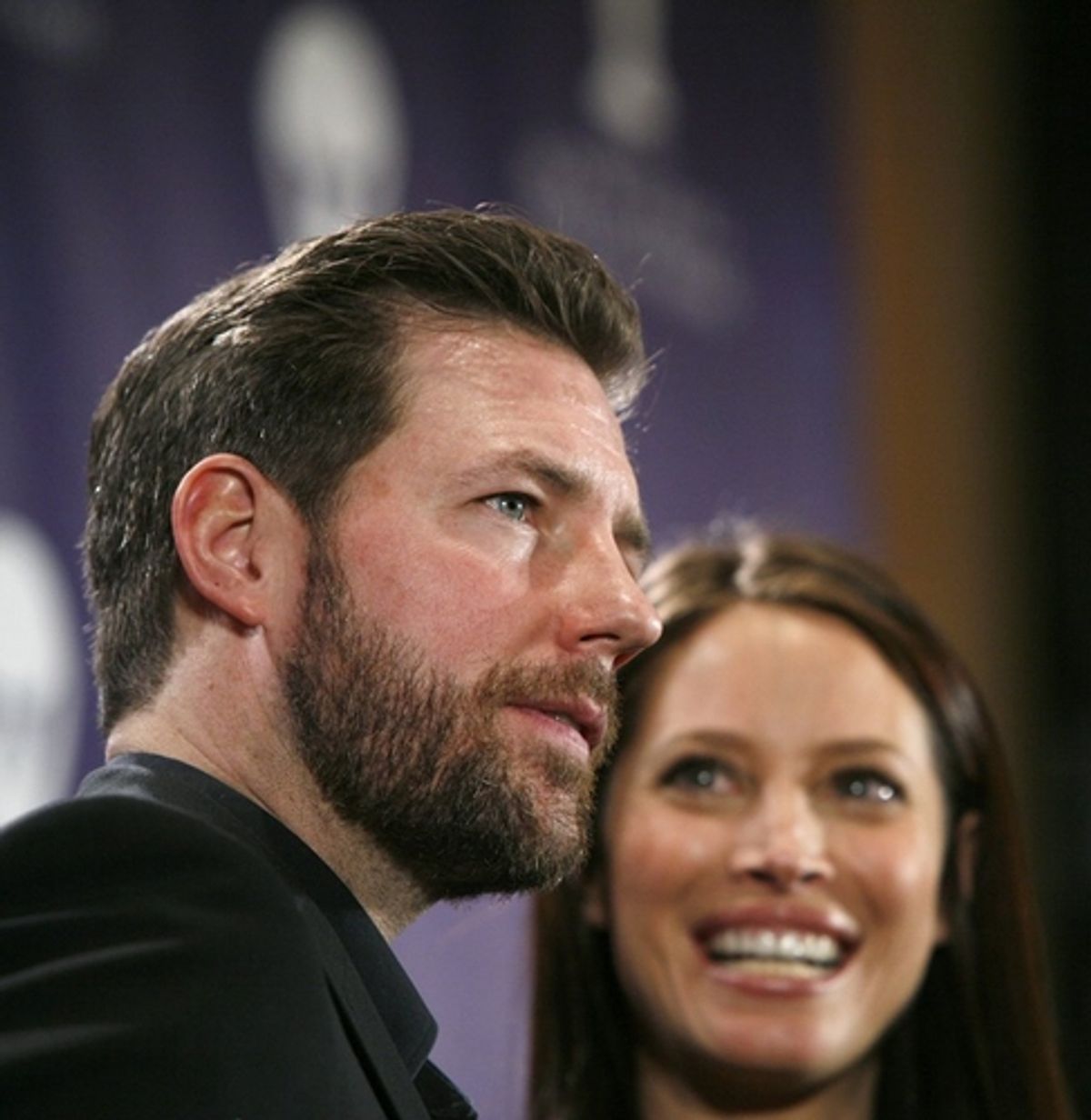 Ed Burns and Christy Turlington at 