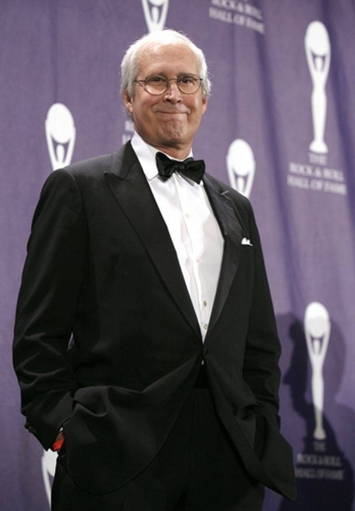 Chevy Chase at 2008 Rock & Roll Hall of Fame