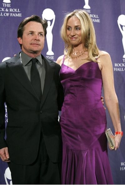 Michael J. Fox and Tracy Pollan Photo