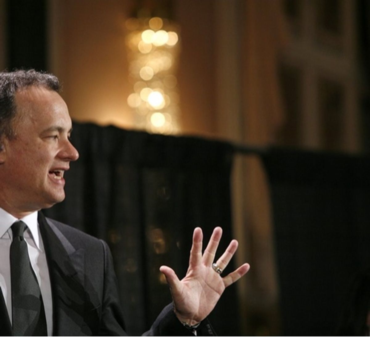 Tom Hanks at 2008 Rock & Roll Hall of Fame
