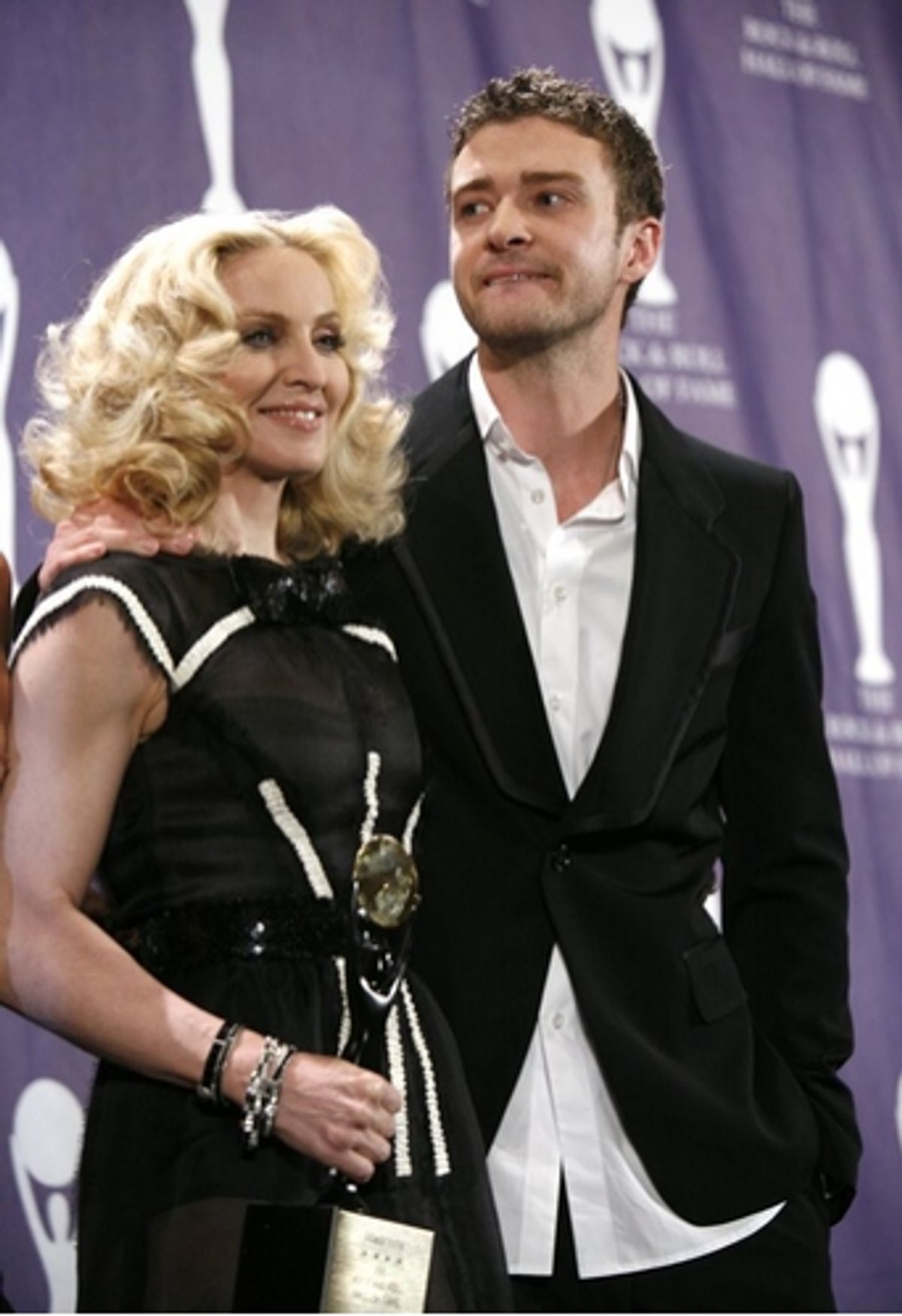 Madonna and Justin Timberlake at 