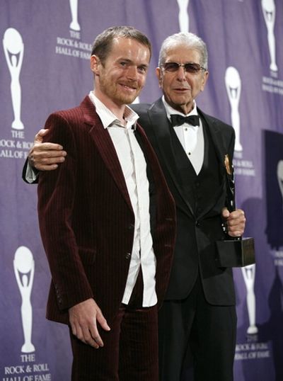 Damien Rice and Leonard Cohen Photo