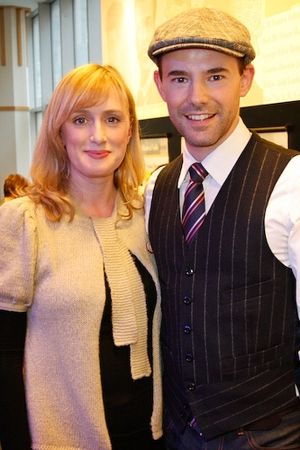 Jenna Russell and Daniel Evans Photo