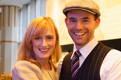 Jenna Russell and Daniel Evans Photo