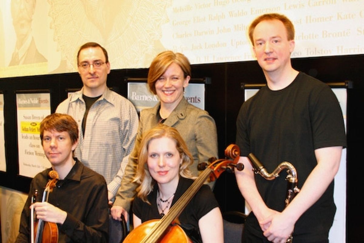 Thomas Murray, Caroline Humphris, Todd Groves (bottom) Matthew Lehmann, Mairi Dorman-Phaneuf at 