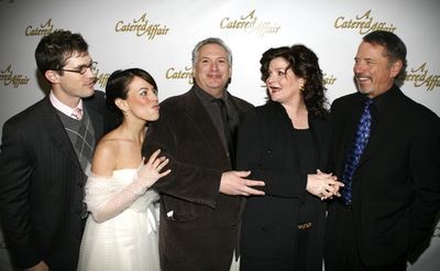 Matt Cavenaugh, Leslie Kritzer, Harvey Fierstein Photo