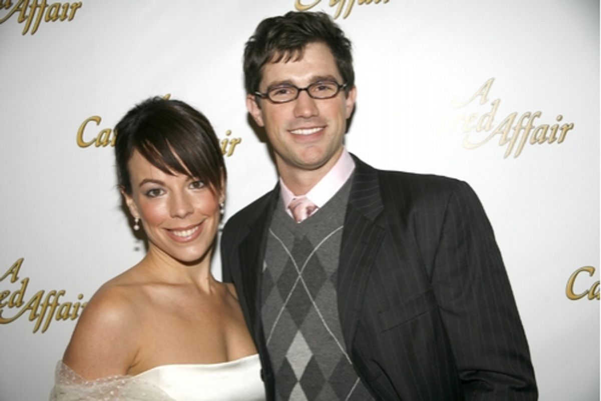 Leslie Kritzer and Matt Cavenaugh at 