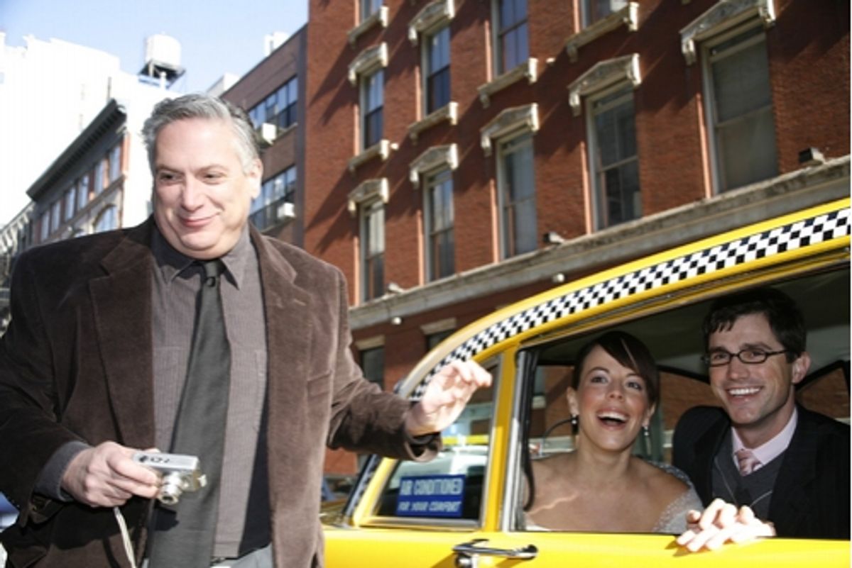 Harvey Fierstein, Leslie Kritzer and Matt Cavenaugh  at 