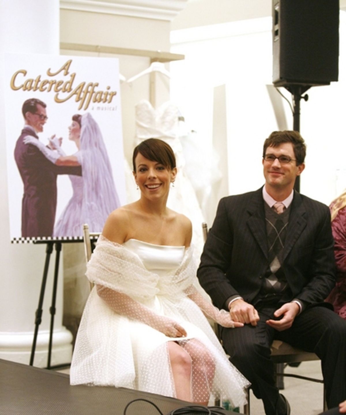 Leslie Kritzer and Matt Cavenaugh at 