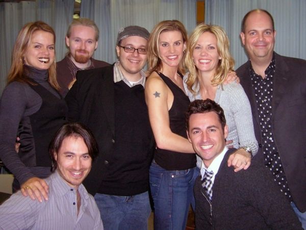 Amy Spanger, Matt Gallagher, Randy Blair, Jenn Colella, Jenifer Foote, Brad Oscar, Da Photo