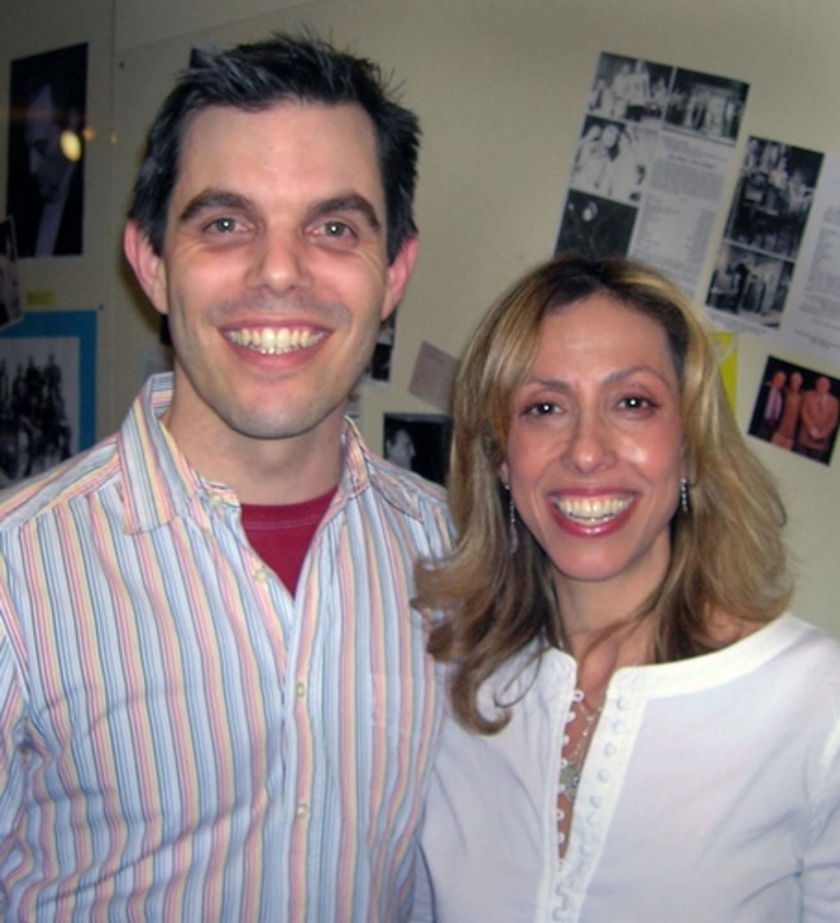 Brian Blythe and Amanda Green at 