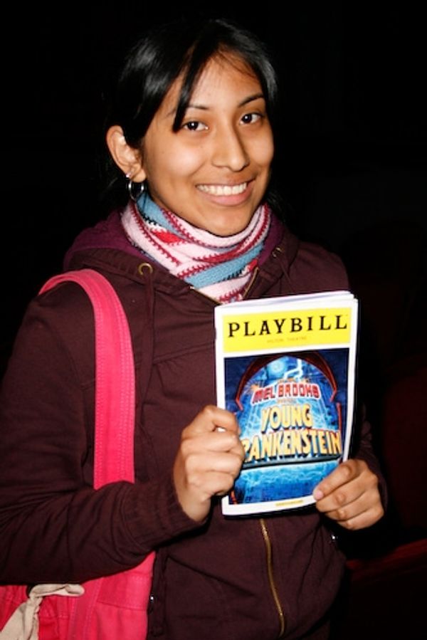 Winning playwright Claudia Irusta Photo