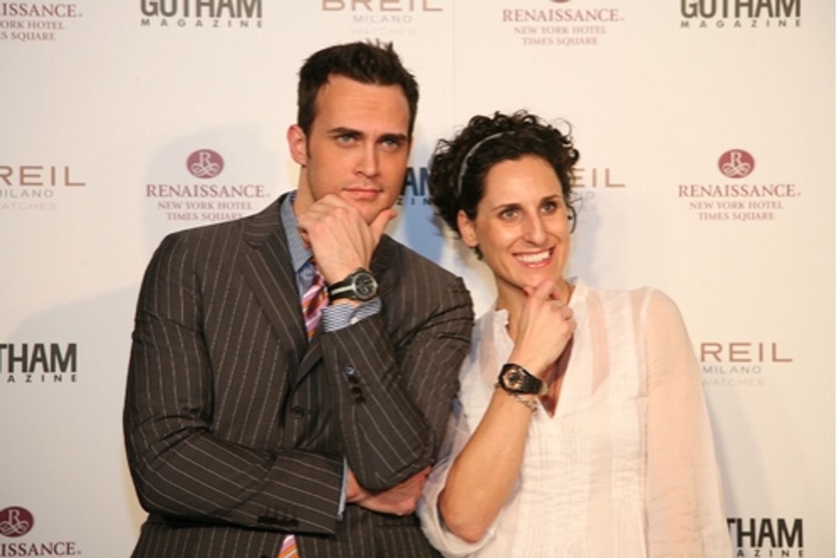 Cheyenne Jackson and Giovanna Noe at 