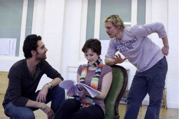 Darius Danesh, Jill Paice, and Edward Baker-Duly Photo