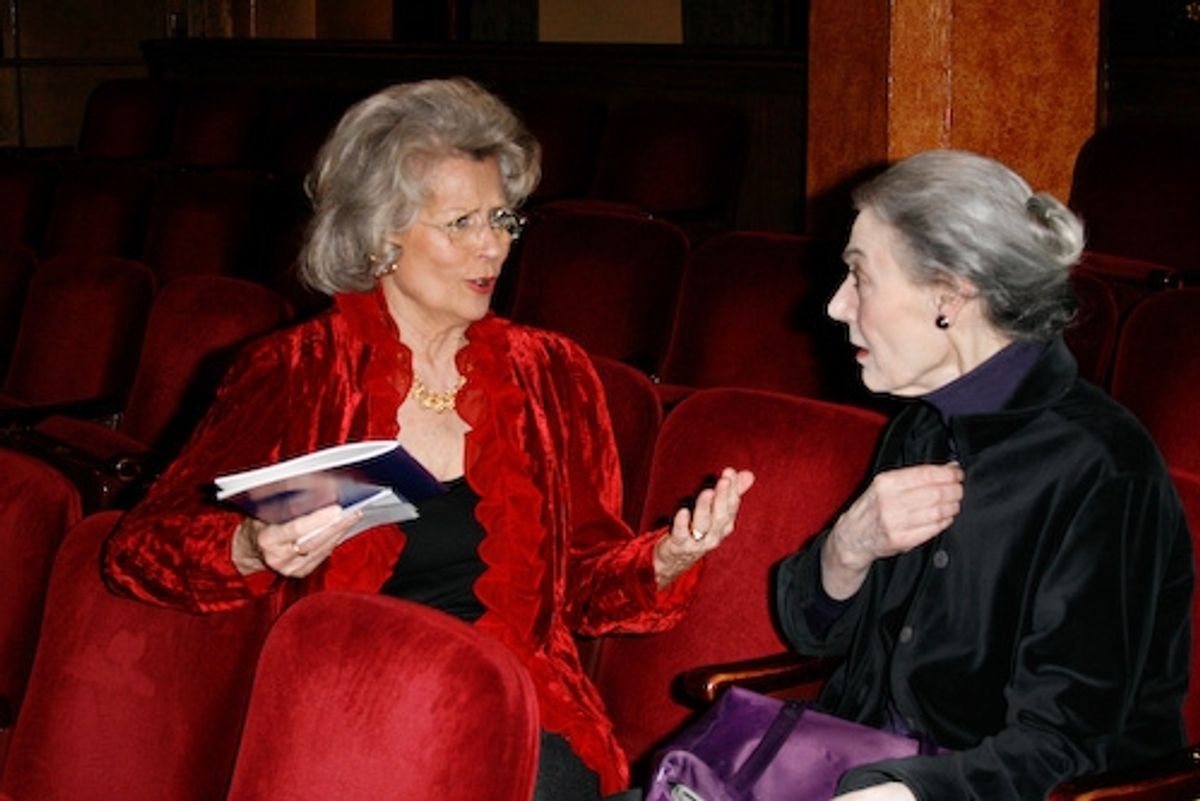 Louise Kerz Hirschfeld and Marian Seldes speak about the project
 at 