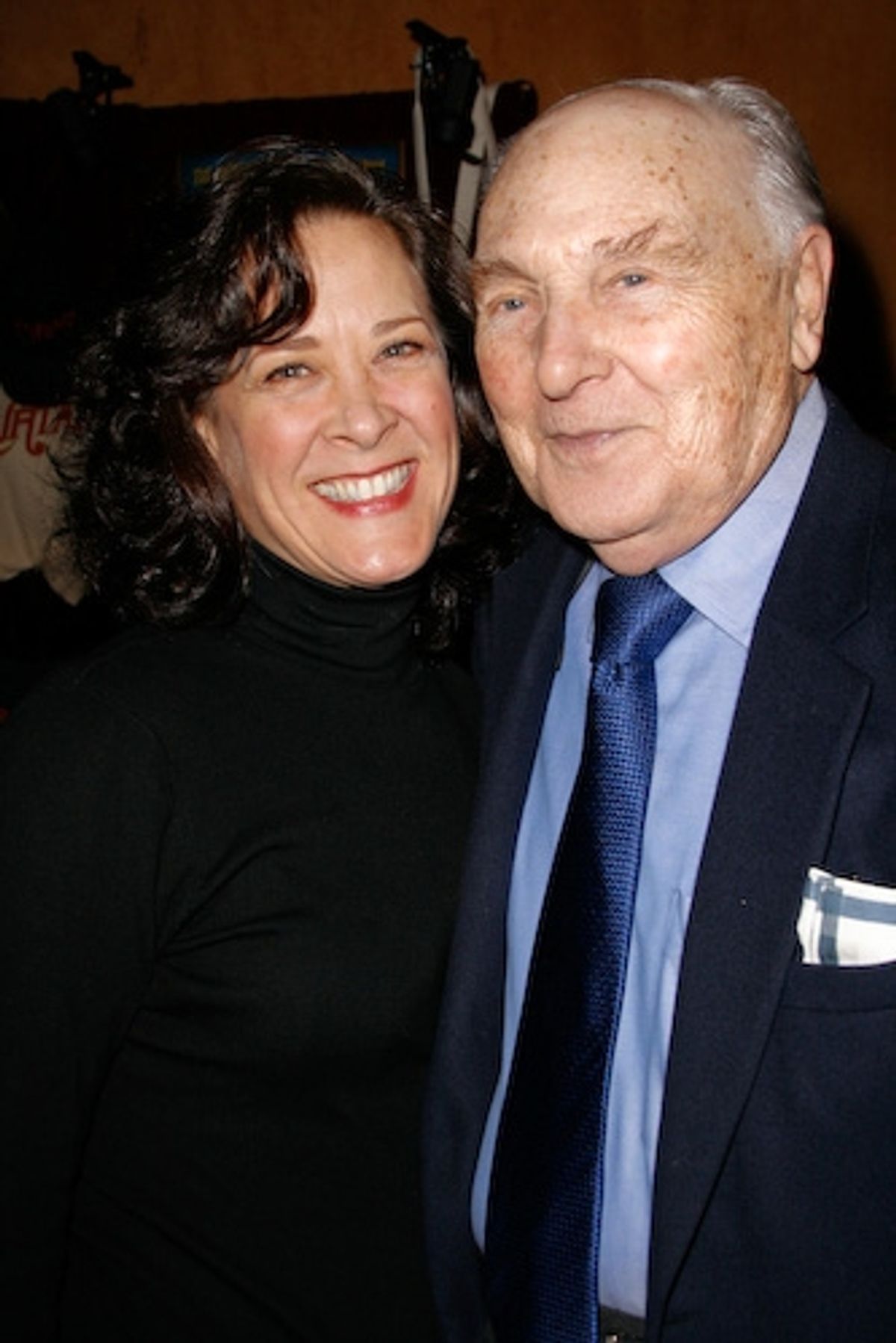 Karen Ziemba and Donald Saddler
 at 