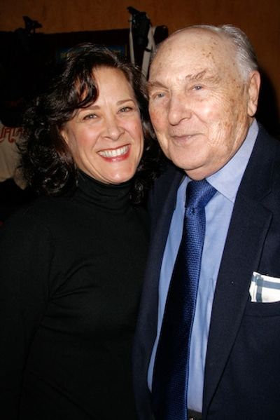 Karen Ziemba and Donald Saddler
 Photo