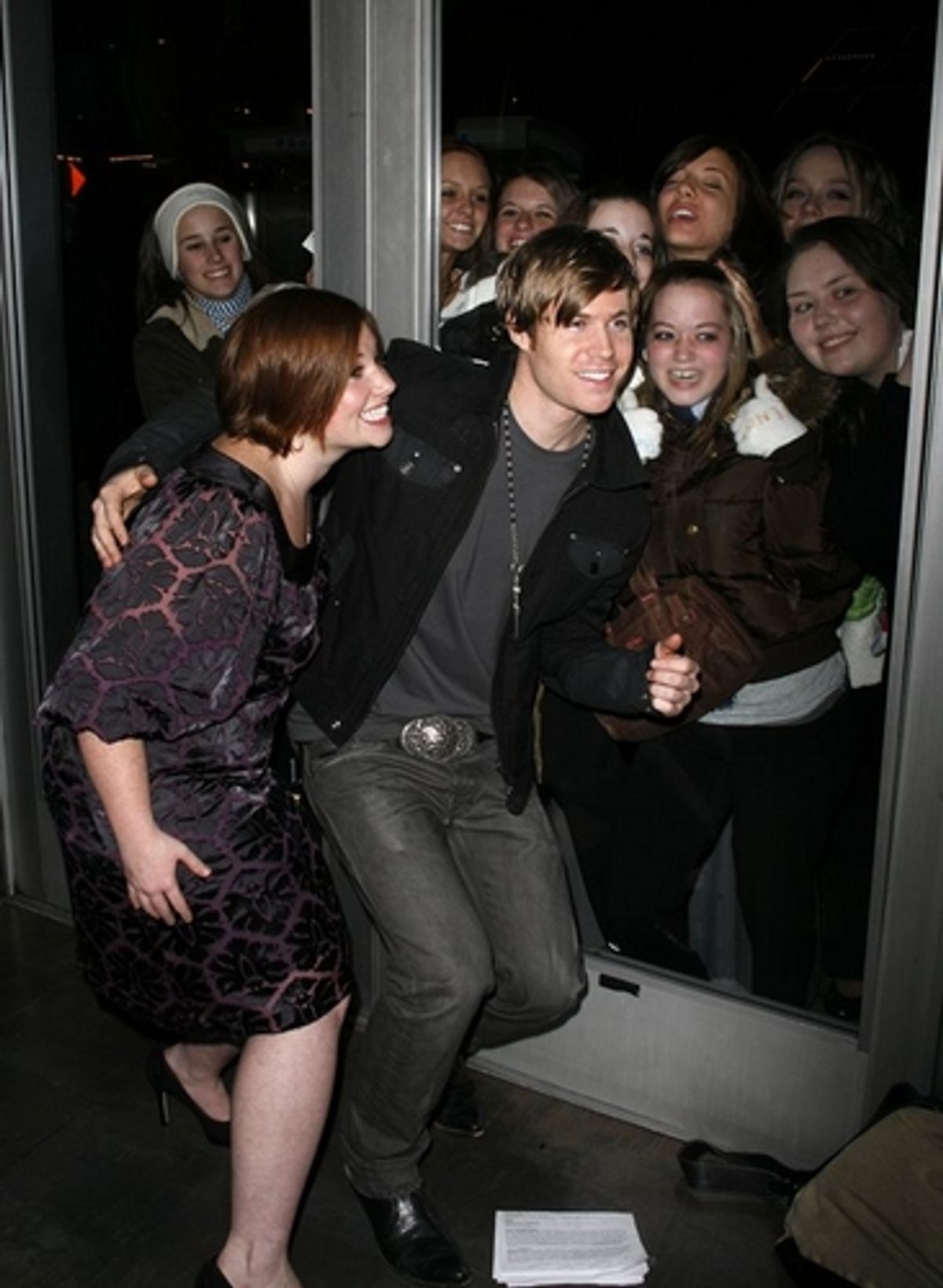 Shannon Durig and Ashley Parker Angel at 