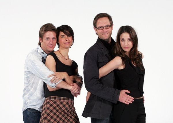 Kevin Rahm, Nancy Bell, Matt Letscher and Marin Hinkle Photo