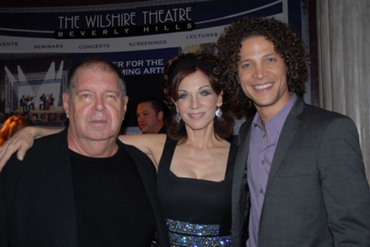 David Galligan, Marilu Henner and Justin Guarini  at 